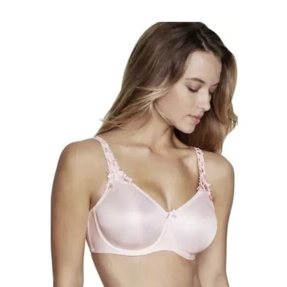 SZ 44H Dominique 7000 Pink‎ Mystique Seamless Minimizer Bra NWT - Picture 1 of 5